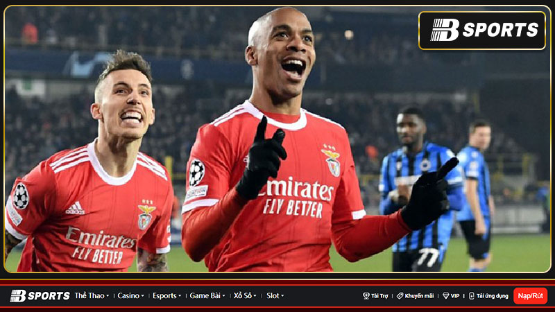 Hiệp 1 Club Brugge bị Benfica lấn lướt trên sân nhà Hiệp 1 Club Brugge bị Benfica lấn lướt trên sân nhà