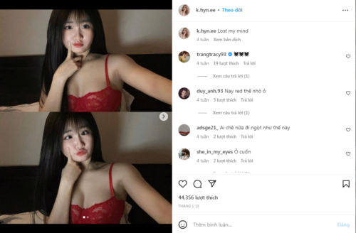 Nàng 2k4 cực "mướt" trong bộ ren Nàng 2k4 cực "mướt" trong bộ ren