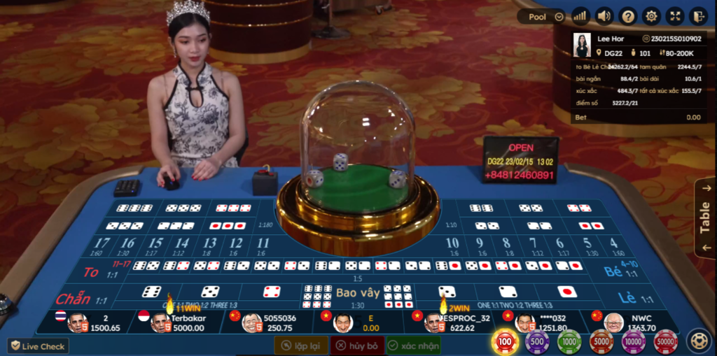 Bàn cược tài xỉu tại Bsports được quay công khai, minh bạch Bàn cược tài xỉu tại Bsports được quay công khai, minh bạch