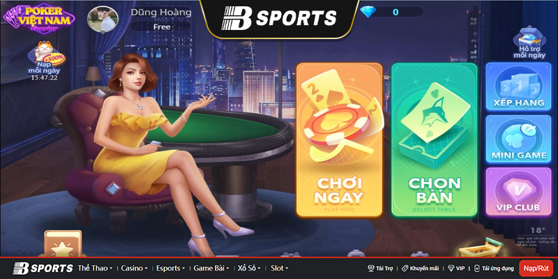 Đồ họa poker vn zingplay cực kỳ lôi cuốn Đồ họa poker vn zingplay cực kỳ lôi cuốn