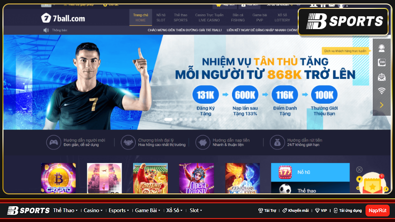 Những thông tin cụ thể về sảnh cá cược đổi thưởng 7ball Những thông tin cụ thể về sảnh cá cược đổi thưởng 7ball