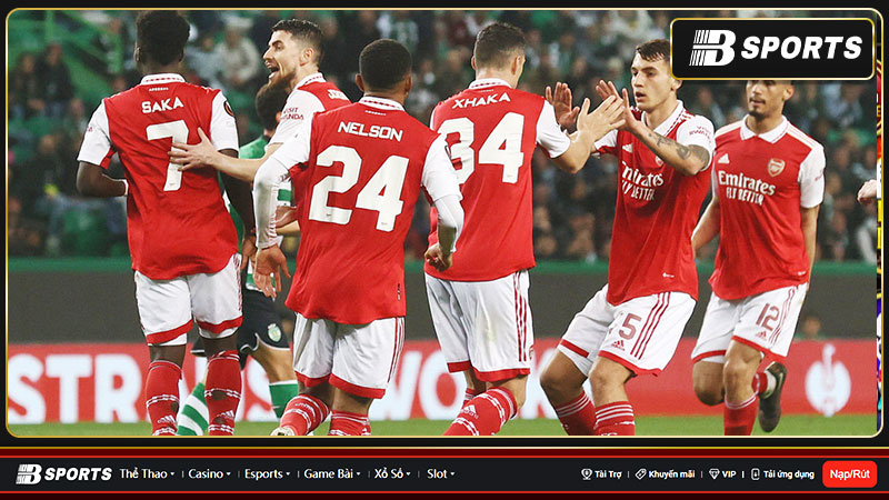 Diễn biến hiệp 1 trận đấu Arsenal hòa Sporting Diễn biến hiệp 1 trận đấu Arsenal hòa Sporting