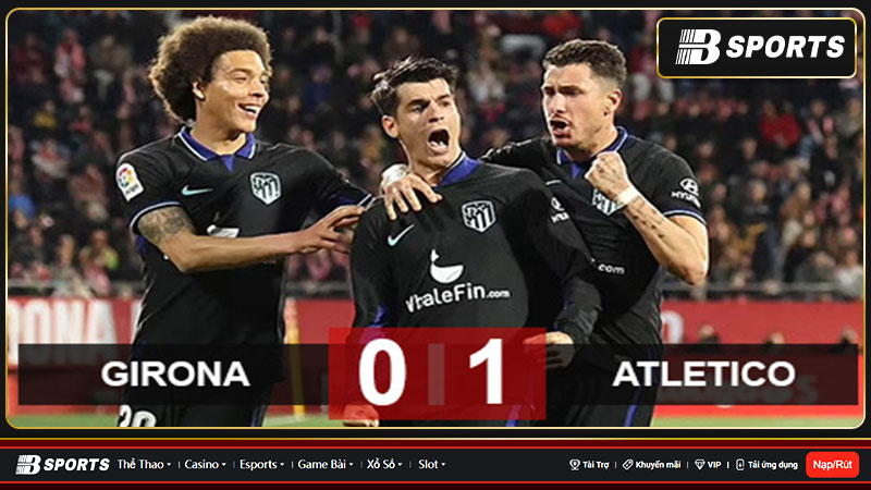 Atletico tiếp đà hồi sinh độc chiếm ngôi vị thứ 3 Atletico tiếp đà hồi sinh độc chiếm ngôi vị thứ 3