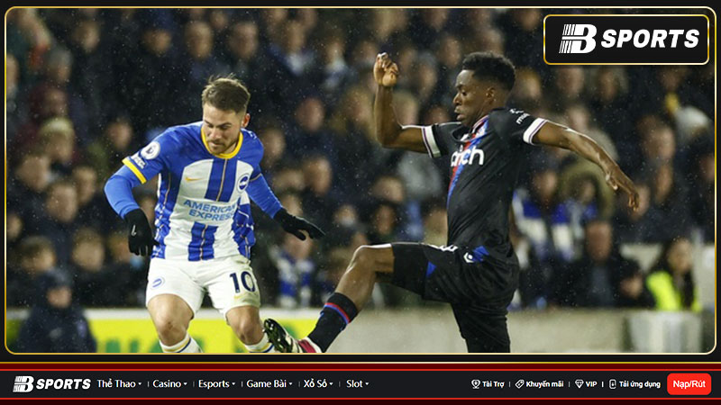 Diễn biến Brighton thắng Crystal Palace Diễn biến Brighton thắng Crystal Palace