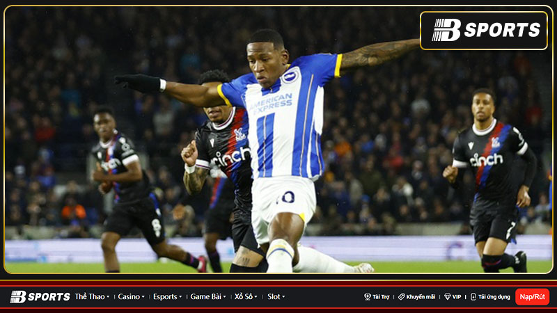 Kết quả cuối cùng Brighton thắng Crystal Palace tại Ngoại hạng Anh Kết quả cuối cùng Brighton thắng Crystal Palace tại Ngoại hạng Anh