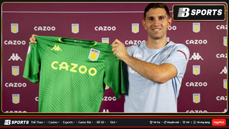 Emiliano Martinez chốt tương lai với Aston Villa Emiliano Martinez chốt tương lai với Aston Villa