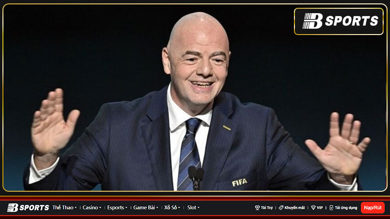 Gianni Infantino tái đắc cử làm chủ tịch FIFA lần thứ 3 Gianni Infantino tái đắc cử làm chủ tịch FIFA lần thứ 3