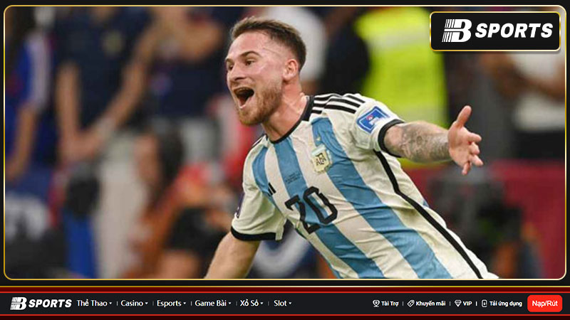 Mu muốn chiêu mộ Alexis Mac Allister Mu muốn chiêu mộ Alexis Mac Allister