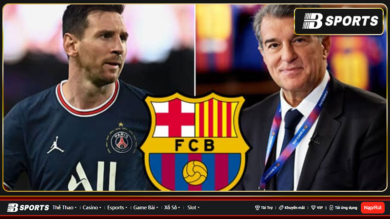 Nếu Messi trở lại Barca? Nếu Messi trở lại Barca?