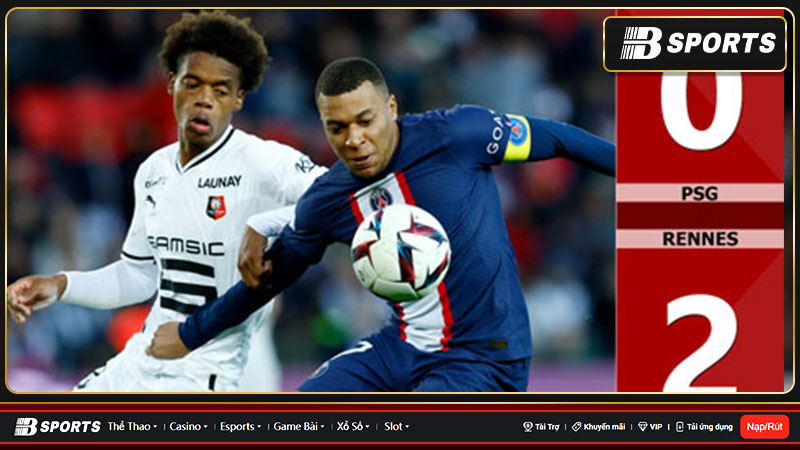 Việc PSG thua Rennes chứng tỏ đội bóng này đang phải trải qua một giai đoạn khó khăn Việc PSG thua Rennes chứng tỏ đội bóng này đang phải trải qua một giai đoạn khó khăn