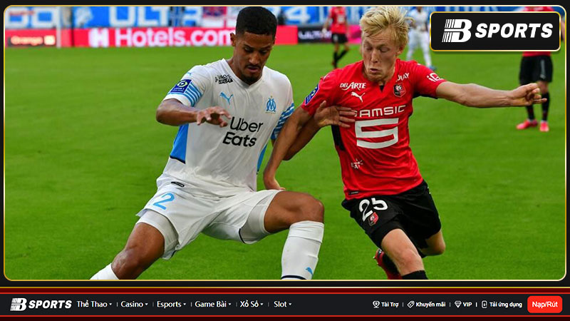 Rennes thua Marseille trên sân nhà Rennes thua Marseille trên sân nhà