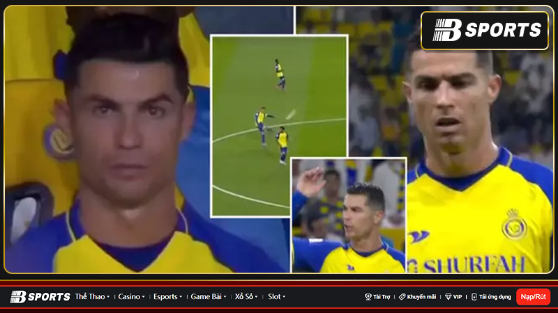 Ronaldo từng có nhiều hành động thái quá Ronaldo từng có nhiều hành động thái quá