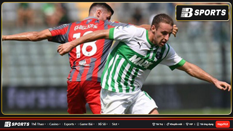 Sassuolo thắng Cremonese tại Serie A Sassuolo thắng Cremonese tại Serie A