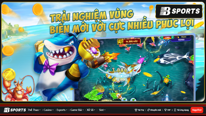 Trải nghiệm game bắn cá 2D với lối chơi cực đơn giản và dễ dàng Trải nghiệm game bắn cá 2D với lối chơi cực đơn giản và dễ dàng