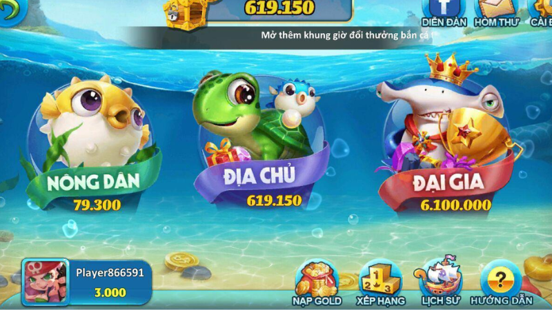 Chơi game bắn cá 3D online siêu hấp dẫn người chơi đặt cược Chơi game bắn cá 3D online siêu hấp dẫn người chơi đặt cược