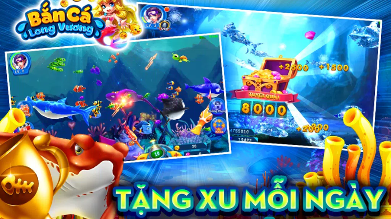 Bắn cá long vương nhận xu tiền thưởng mỗi ngày Bắn cá long vương nhận xu tiền thưởng mỗi ngày