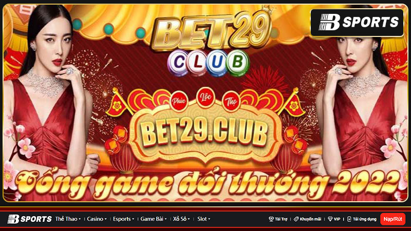 Hàng ngàn khuyến mãi với nhiều phần thưởng hấp dẫn tại Bet29 Club Hàng ngàn khuyến mãi với nhiều phần thưởng hấp dẫn tại Bet29 Club