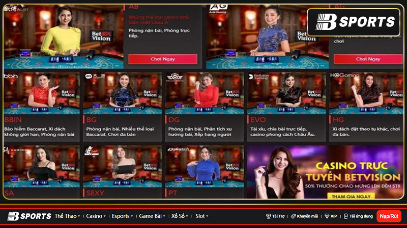 Những tựa game nổi bật tại Betvision được người dùng đánh giá cao nhất Những tựa game nổi bật tại Betvision được người dùng đánh giá cao nhất