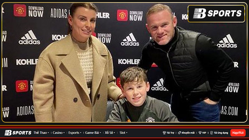 Người hâm mộ rất mong chờ vào tương lai của con trai Rooney Người hâm mộ rất mong chờ vào tương lai của con trai Rooney