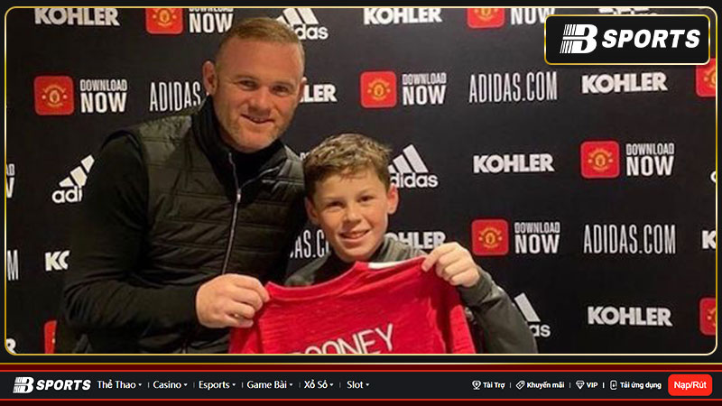 Kai Rooney - tài năng được kế thừa từ bố Kai Rooney - tài năng được kế thừa từ bố