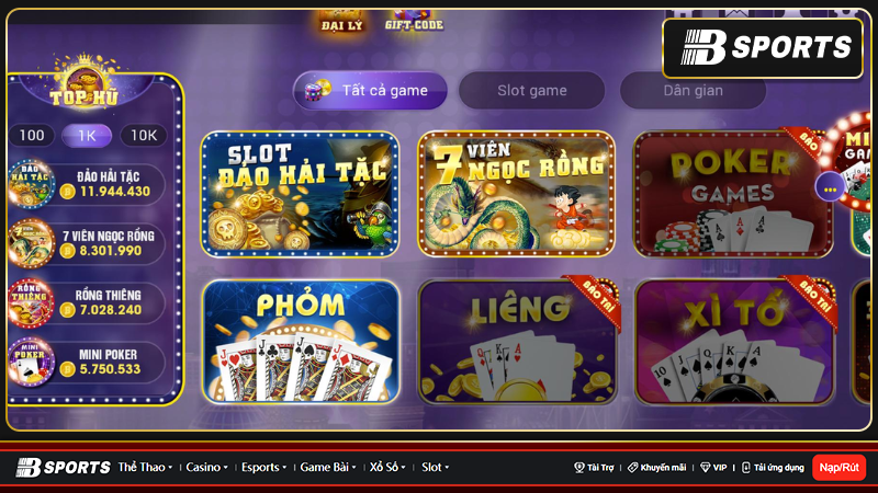 Đánh bài vip tại Bsports đa dạng các thể loại game bài online hấp dẫn Đánh bài vip tại Bsports đa dạng các thể loại game bài online hấp dẫn