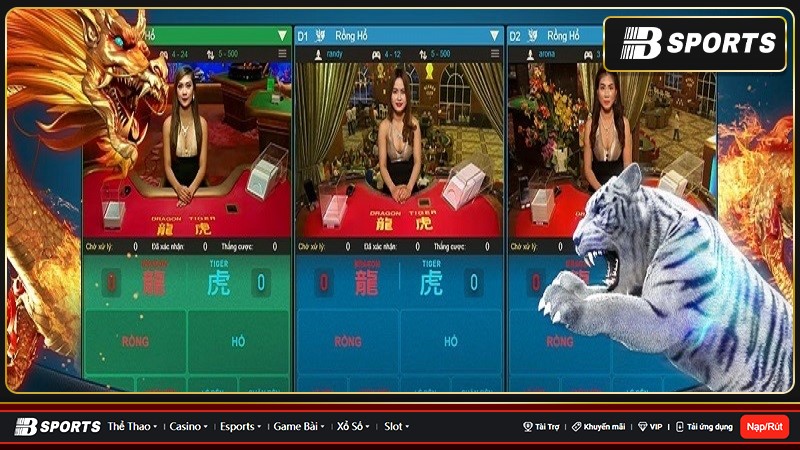 game rồng hổ game rồng hổ
