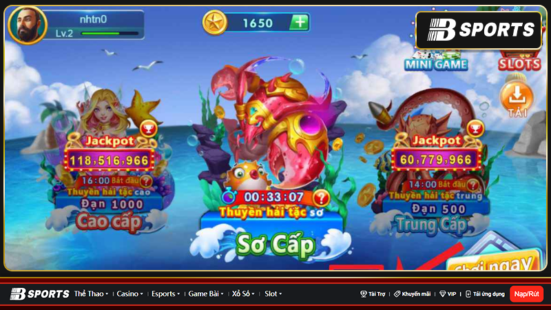 Hack bắn cá mang lại khoản tiền thưởng cực lớn cho người chơi Hack bắn cá mang lại khoản tiền thưởng cực lớn cho người chơi