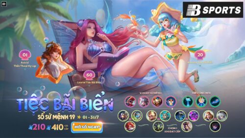 Cách lên ngọc cho Lauriel tiệc bãi biển Cách lên ngọc cho Lauriel tiệc bãi biển