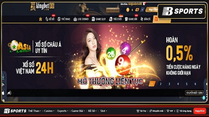 Kho game đa dạng của live casino kingbet86.com