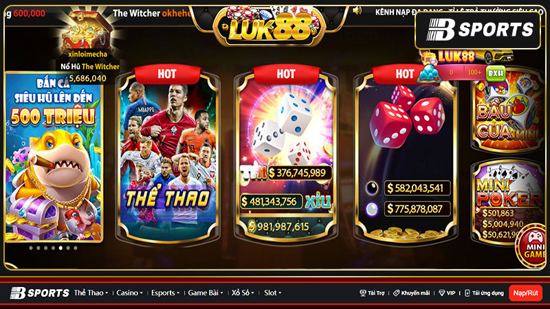 Luk88: Cổng game bài cá cược trực tuyến siêu hot nhất hiện nay Luk88: Cổng game bài cá cược trực tuyến siêu hot nhất hiện nay