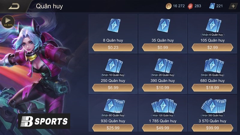 Các phương thức nạp Liên Quân phổ biến hiện nay Các phương thức nạp Liên Quân phổ biến hiện nay
