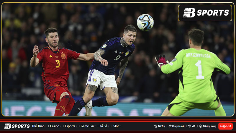 Tây Ban Nha thua Scotland Tây Ban Nha thua Scotland