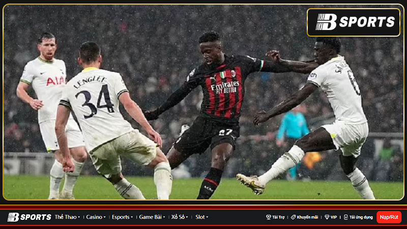 Hy hữu trận Tottenham vs AC Milan chậm 10 phút tại Champions League Hy hữu trận Tottenham vs AC Milan chậm 10 phút tại Champions League