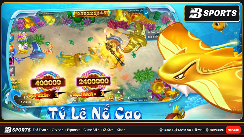 Chế độ chơi vua bắn cá 3D online mang lại nhiều giải thưởng lớn Chế độ chơi vua bắn cá 3D online mang lại nhiều giải thưởng lớn