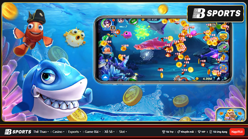Tham gia trải nghiệm game yêu bắn cá siêu cuốn hút Tham gia trải nghiệm game yêu bắn cá siêu cuốn hút
