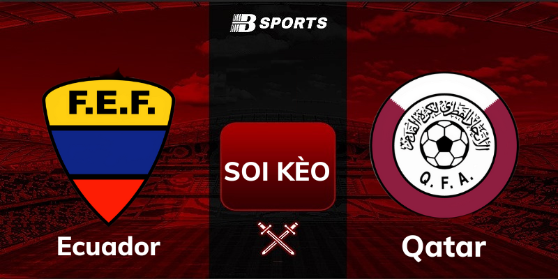Soi kèo Qatar vs Ecuador Soi kèo Qatar vs Ecuador