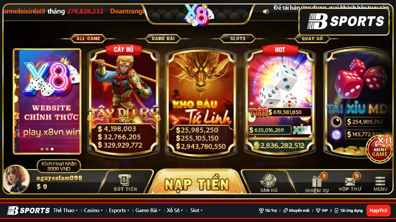 Cổng game X8 nổ hũ Cổng game X8 nổ hũ