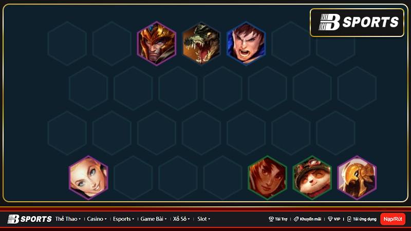 Giữa game đội hình DTCL Azir Giữa game đội hình DTCL Azir