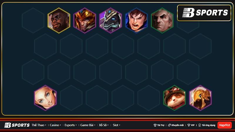 Cuối game đội hình DTCL Azir Cuối game đội hình DTCL Azir