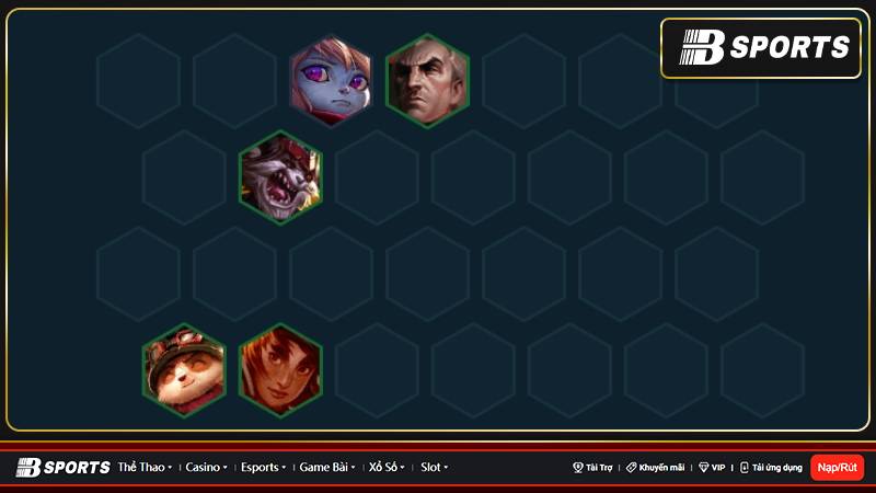 Đầu game đội hình DTCL Teemo Đầu game đội hình DTCL Teemo