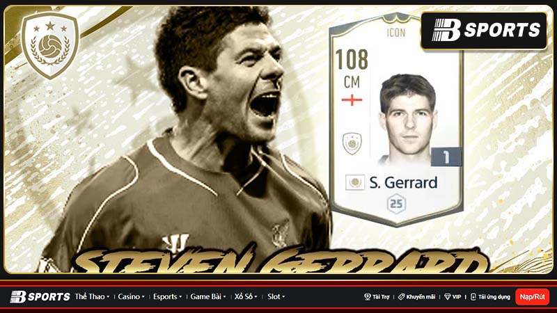 Steven Gerrard là cái tên chất lượng Steven Gerrard là cái tên chất lượng